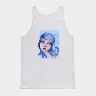 Blue Girl Tank Top